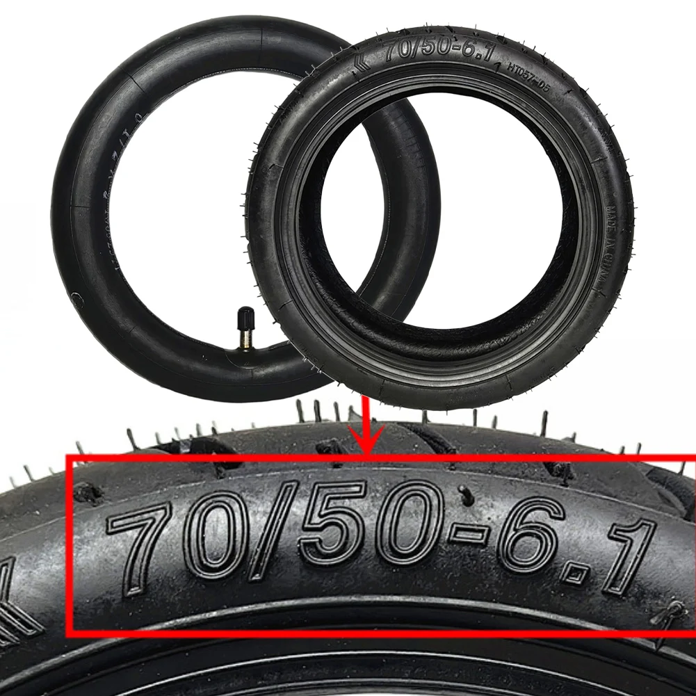 70/50-6.1 Scooter Tire And Inner Tube 10 Inch For Dualtron Electric Scooter Wear Resistant Rubber Outer Tire Replacement