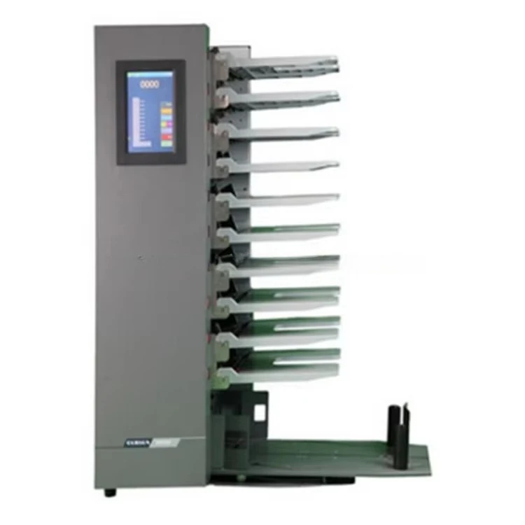Automatic Digital Brochure Book Paper Collator Machine with 6 10 12 Bins Featuring Pump Motor Core Components Available for Sale