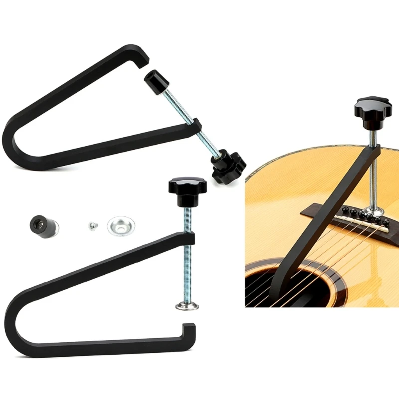 Guitar Clip Guitar Fret Clamp Guitar Bridge Clamp Guitar Repair Tool Deep Reach Clamp Guitar Clip Fixtures DropShipping