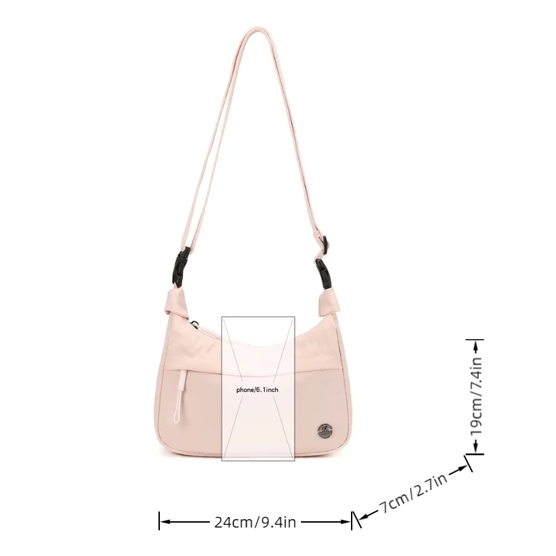 حقيبة كروس كاجوال للسيدات، حزام كتف قابل للتعديل، حقيبة يد عصرية، مناسبة للاستخدام اليومي، التنقل، التسوق، إلخ #6