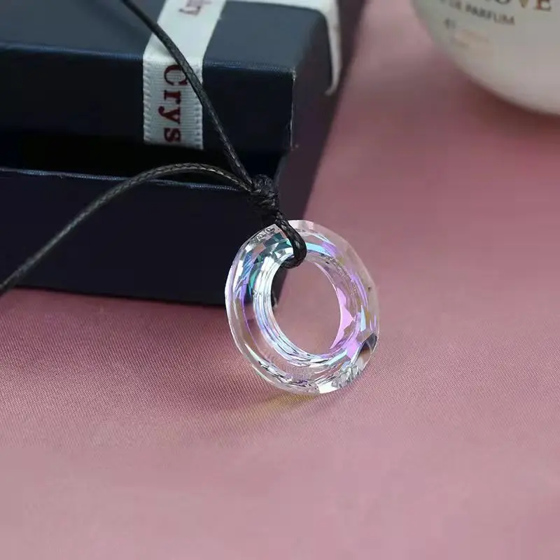 Аниме Tian Guan Ci Fu ожерелье Небесный официальный благословение Хуа Чэн се Лянь Косплей кристалл кулон чокер ювелирные изделия аксессуары