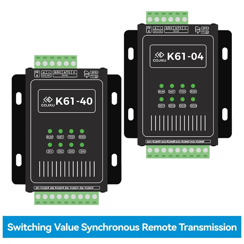 

Switching Value RS485 Data Transparent Remote Transmission K61-DL20 Hardware Watchdog Modbus RTU/TCP Anti-Interference