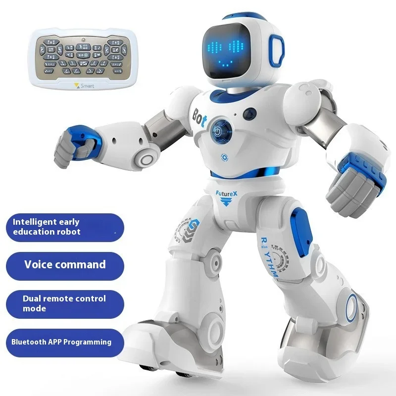 Intelligent Remote Control Robot Human Emotional Companionship Voice Robot Programming Electric Remote Control Toy Boy Girls Toy