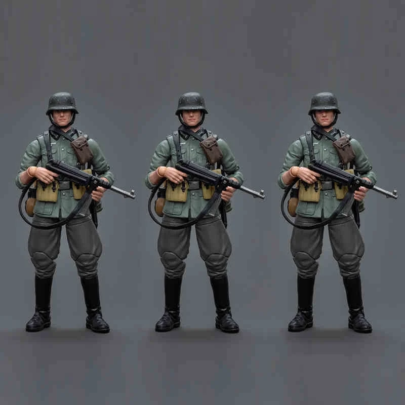 Licensed Joytoy Dark Source Hardcore Coldplay Doll Model World War Ii German Wehrmacht 1/18 Movable Tide Player Hand To Do Gifts