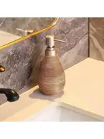 Retro Style Ceramic Push-Type Soap Dispenser With Pump, For Bathrooms OR Kitchens 11