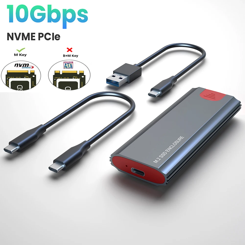 مُحَوِّل SSD M.2 NVMe عبر منفذ USB Type-C بسرعة 10 جيجابت/ثانية: تقييم شامل لجهاز M2 SSD Case NVMe