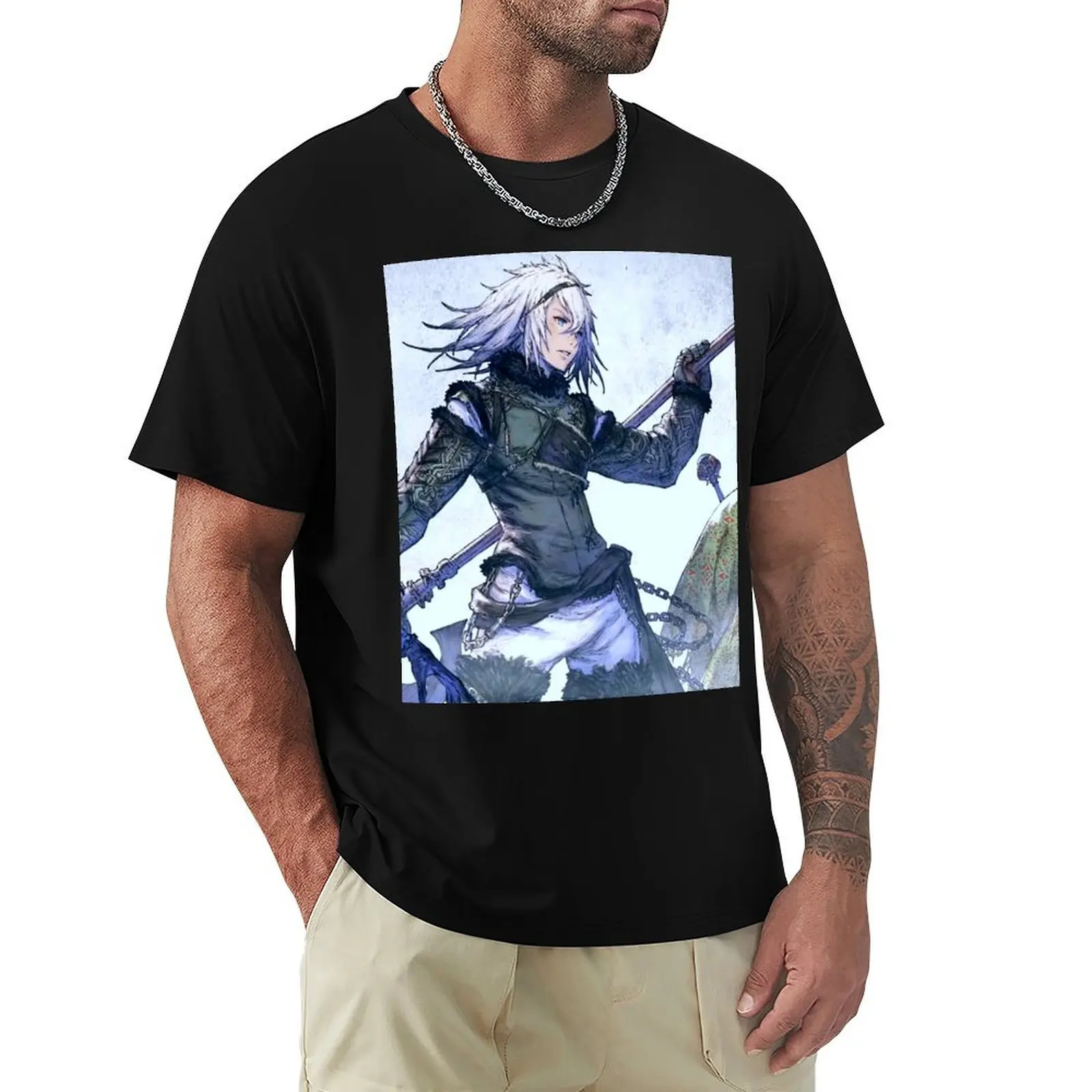 

Nier Replicant - Nier (brother) T-Shirt Fashion Casual Short Sleeve Top