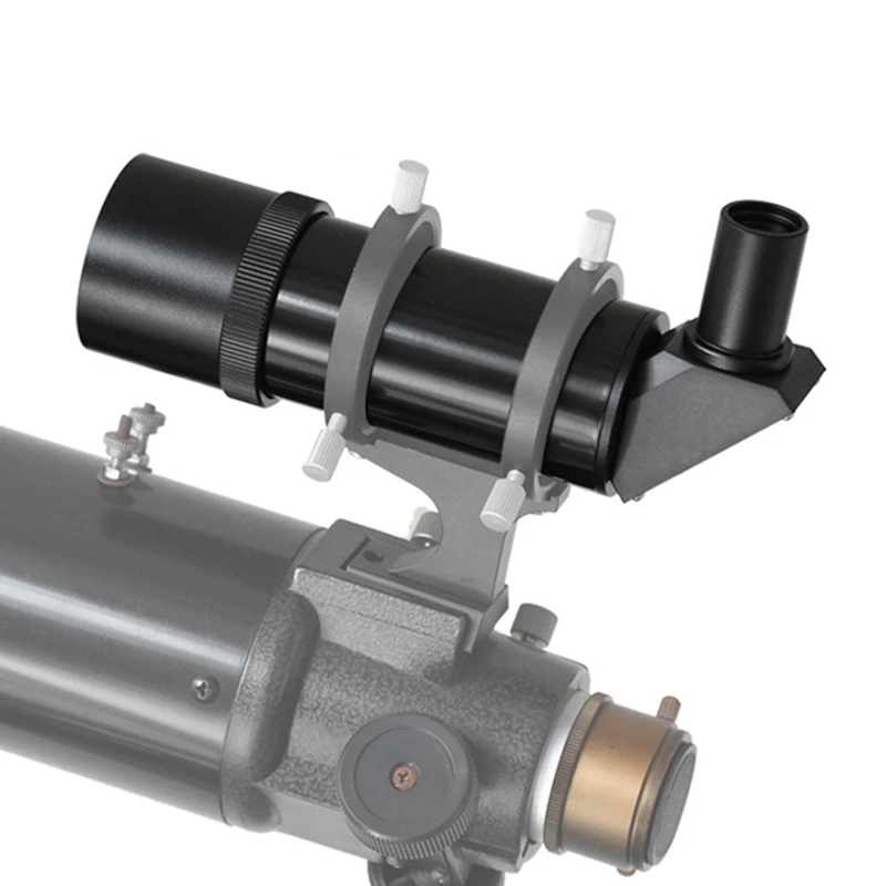 9x50mm Right Angle Correct-Image Finder Scope OTA with Crosshair for Astronomical Telescope Finder Scope-ANKL
