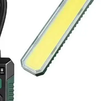 /USB /Rechargeable /Magnetic Work Light 360 Degree Bendable COB Lamp With Type-C Charging For Camping Fishing Repair Tool