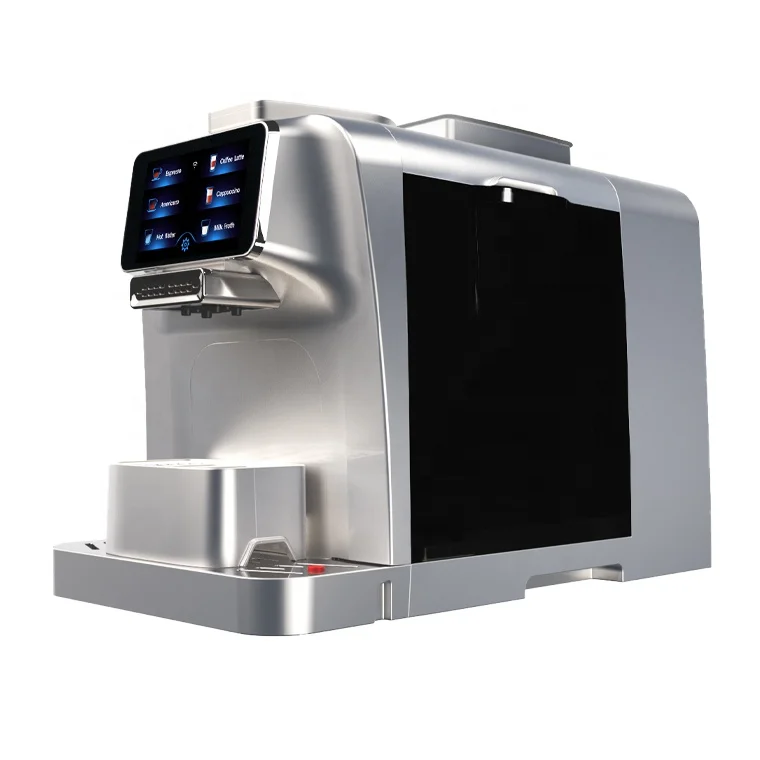 T6 Italian Professional automatic expresso commercial espresso coffee machine with grinder milk frother