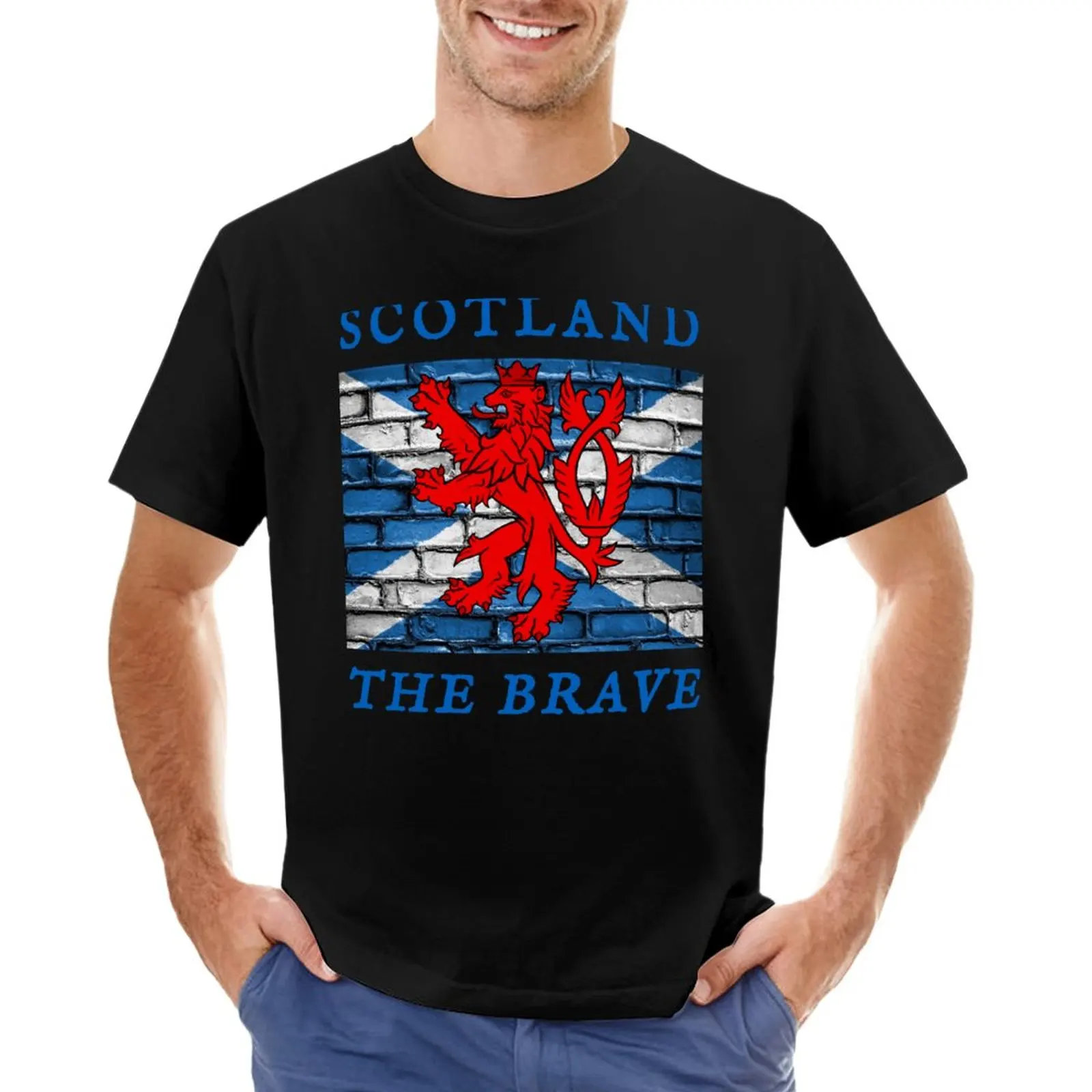 

Scotland The Brave T-Shirt Blouse vintage mens t shirts