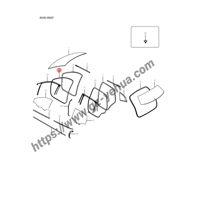 BYD Seal U Song Plus Dm-i Ev 2021-2025 شريط عزل الباب الأمامي الأيمن والأيسر ملحقات السيارة الأصلية أدوات السيارات الفقرة