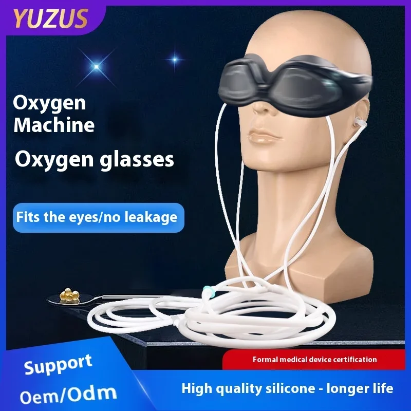 Hydrogen eyeglasses suction eye mask Anti-fog and anti-leakage suction machine hydrogen eye mask