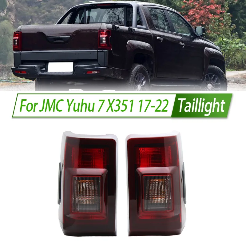 Para JMC Yuhu 7 X351 2017-22 conjunto de luz trasera de coche lámpara trasera estilo OEM con señal de giro luz de marcha atrás reemplazo de ajuste directo