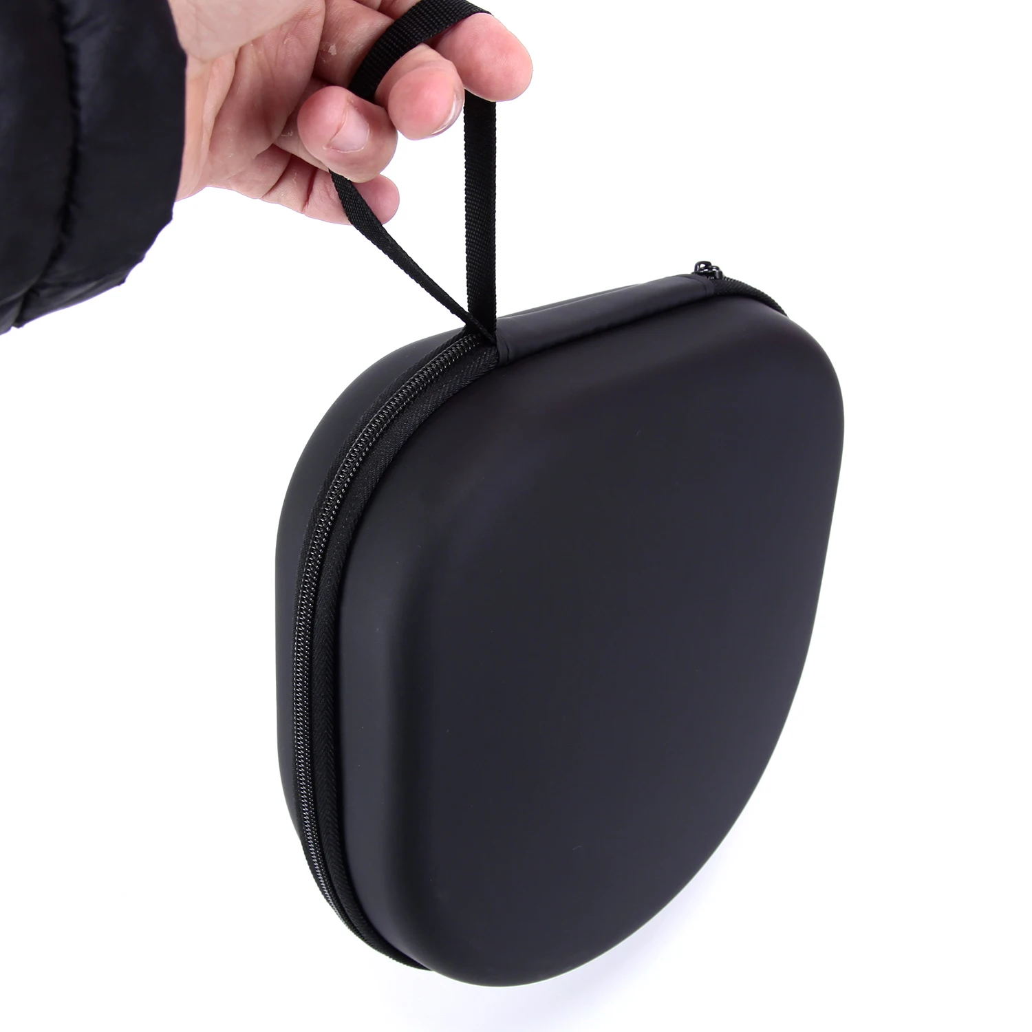 Black PU Hard Shell Large Carrying Headphones Case/Headset Travel Bag for Sony,JBL Tune , Soundcore, BERIBES KVIDIO TOZO