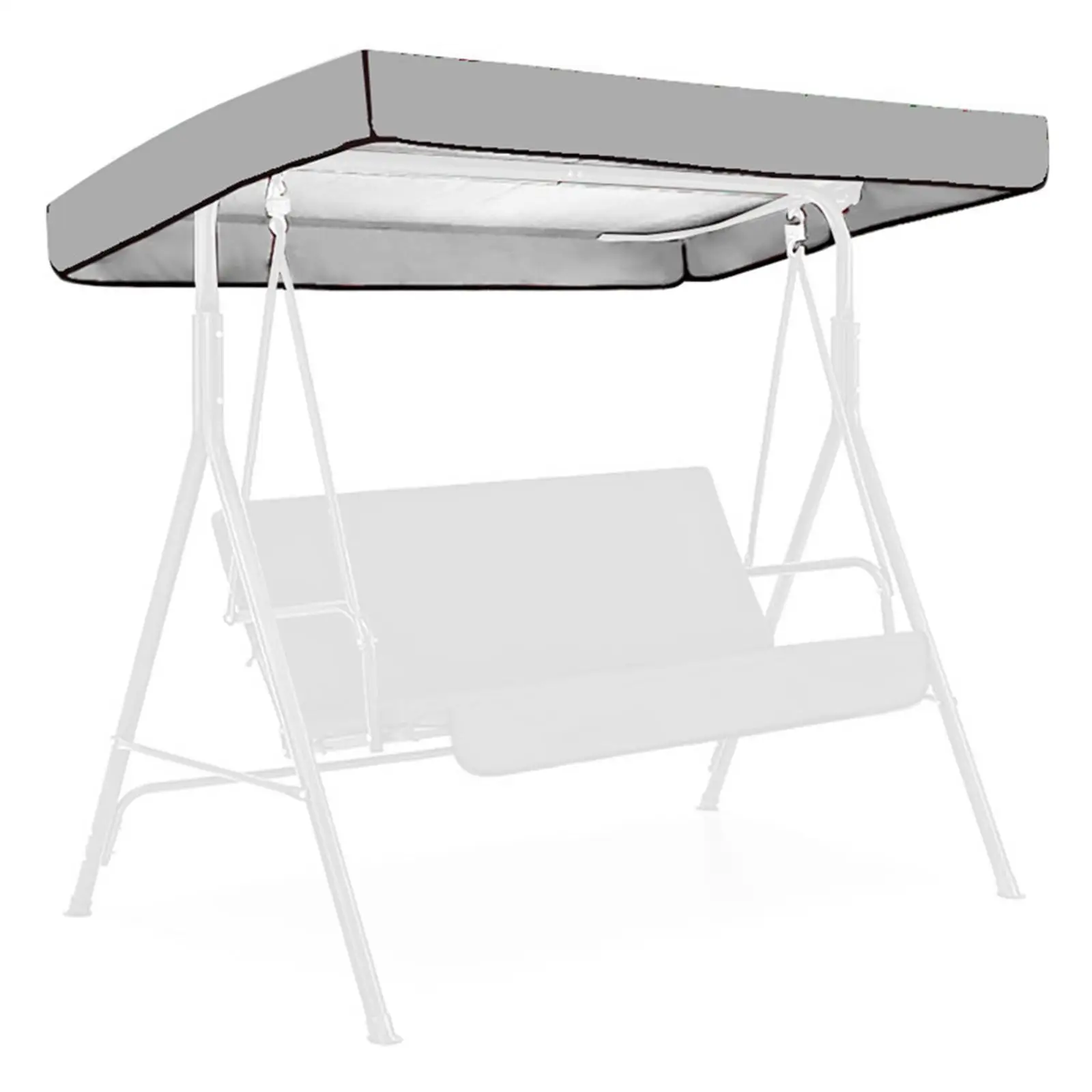 Swing Canopy Replacement Top Cover Sun Shade for Garden Chair Patio Porch