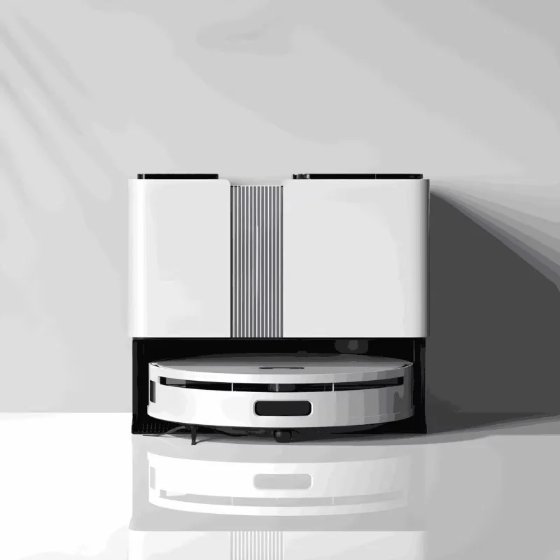 Hotel Robot Cleaner Automatic Vacuum Cleaner  Self Cleaning Self Empty Water Refilling Robot Mop 6000pa with Station