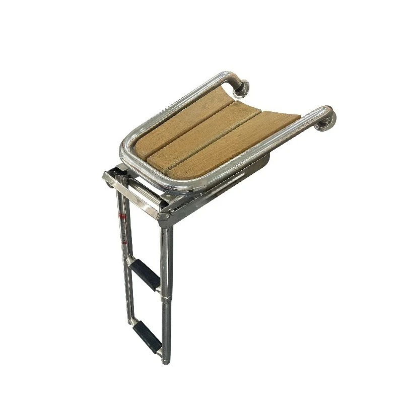 

316 stainless steel teak platform boat front hardware fittings handmade from high-quality teak