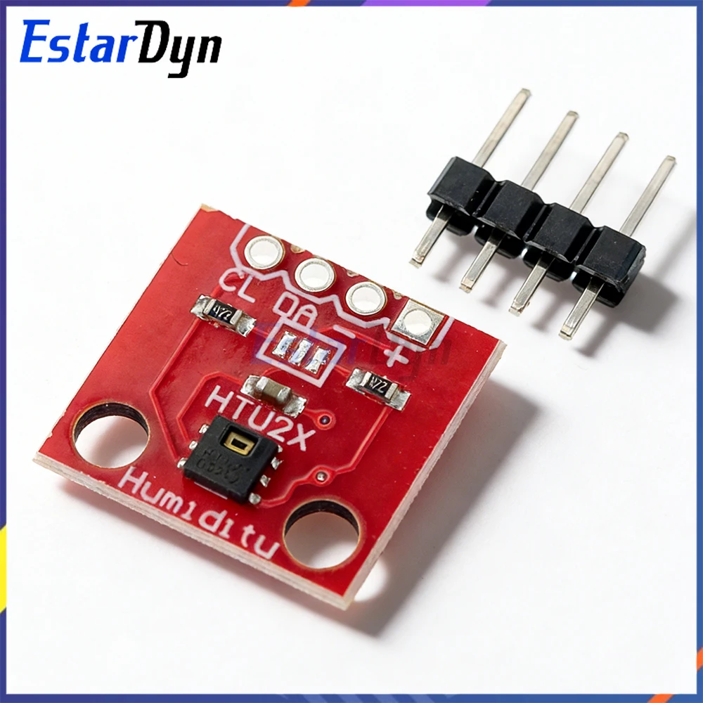 HTU21D Temperature Humidity Sensor Module, I2C High Precision Replace SHT21 SHT20 for  ESP32, GY-213V Board