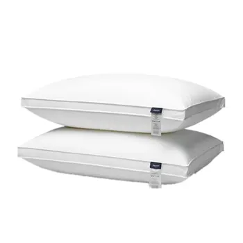 매우 부드러운 편안한 침대 섬유 베개, 수면용 퀸 사이즈 