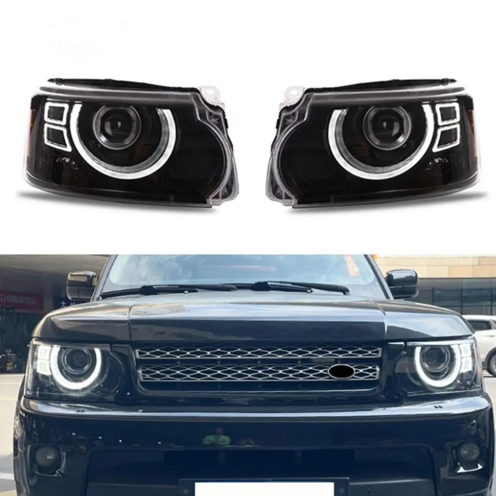 

Для Land Rover Range Rover Sport 2010-2013 L320 светодиодный модернизация фар Светодиодный Автомобильные фары LR023551 LR023552