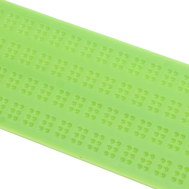 1PC Braille Writing Slate For Blind Braille Tablet Writing Slate Blind Stylus Plastic Fingerboard Kit School Supplies