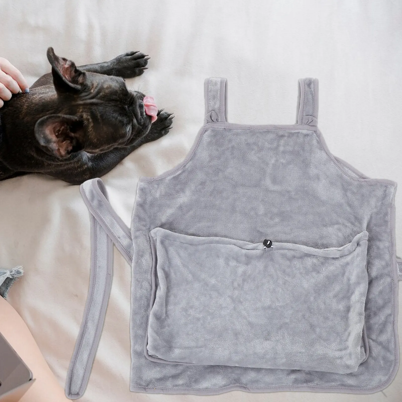 Pet Holding Apron Cat Carrier Bag Versatile Sleeping Bag Apron Style Portable Small Pet Carrier for Indoor Outdoor Use Soft Cozy