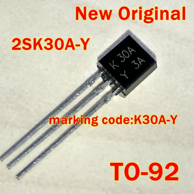 10Pcs to 500Pcs 2Sk30Atm-Y 2Sk30A-Y To-92 New Original Marking Code:K30A-Y K30A Mos Field Effect Tube
