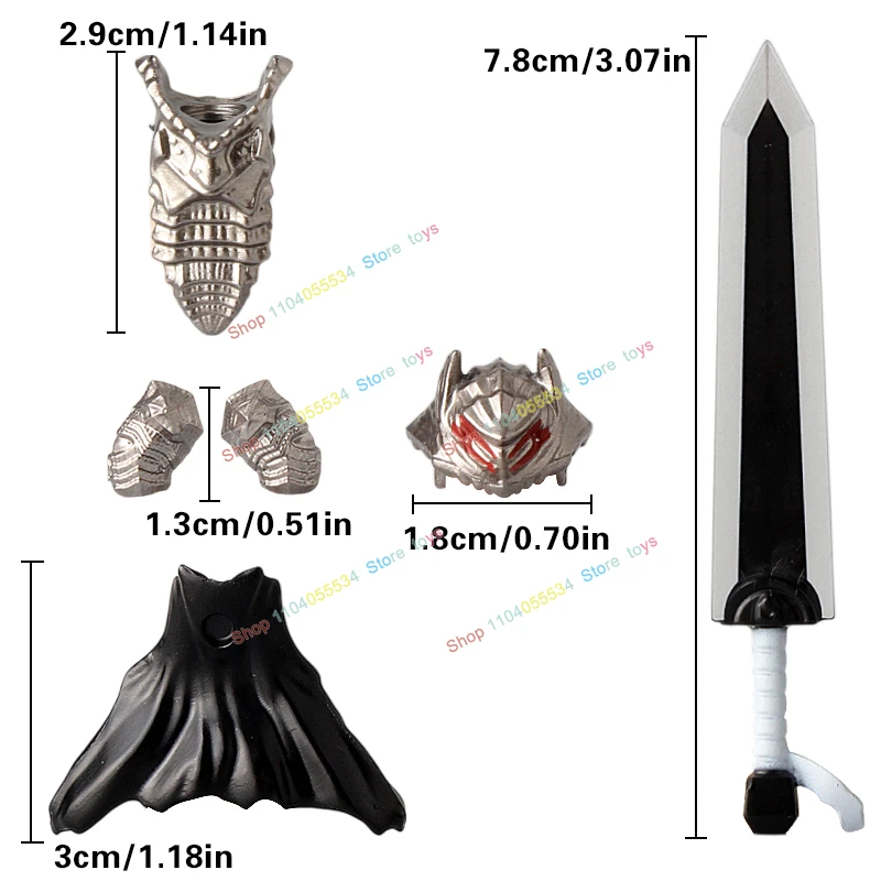 

Movie Heavy Armor Knights War Horse Mounts Building Blocks Anime Action Figures Sword Accessories Puzzle Toys Gifts FQ101 FQ102