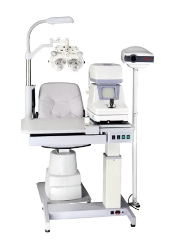 Hot Sale Most Economic and cheapest Chair combined table and chair C-180A ophthalmic unit