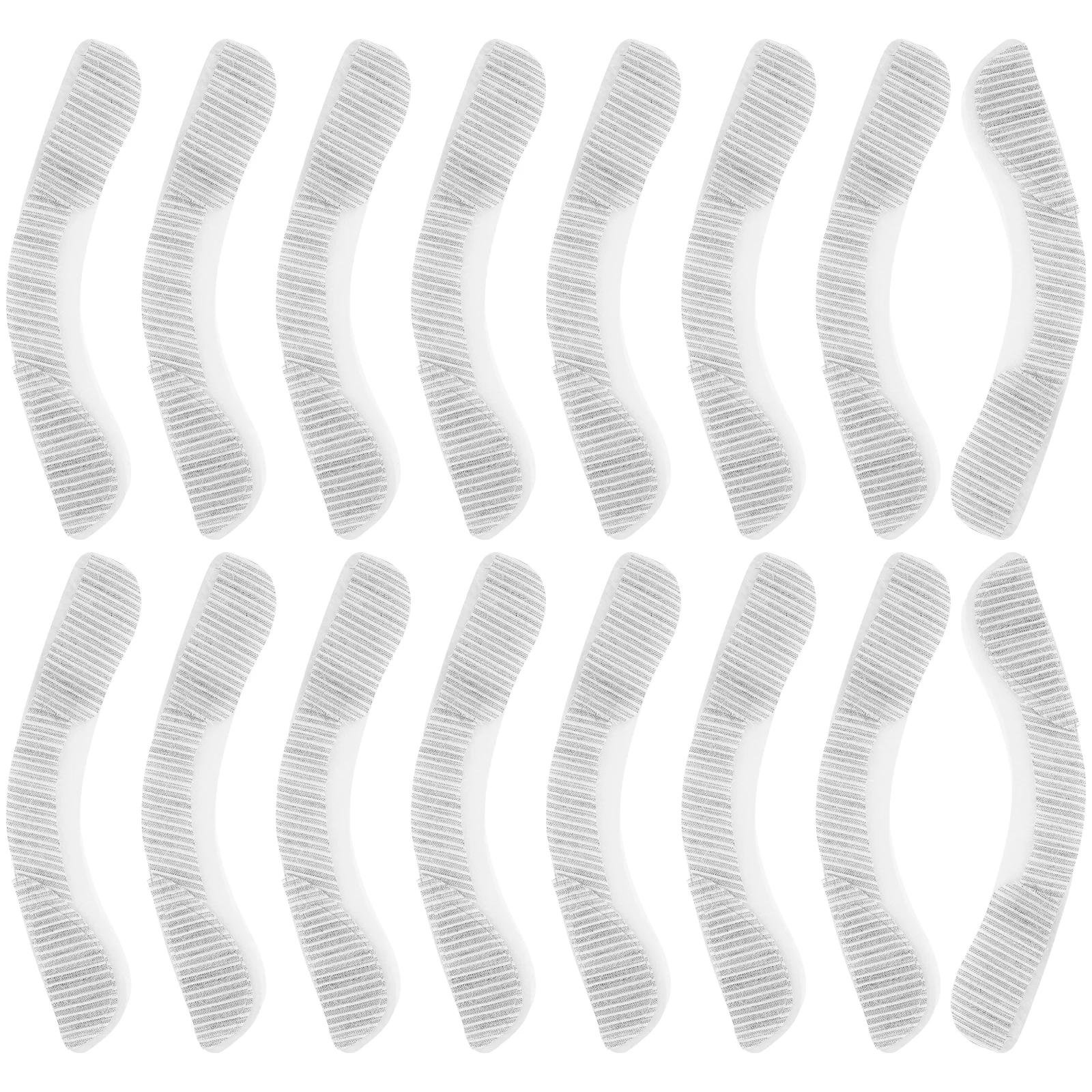 

20 Pairs Suit Armband Strips Breathable Shoulder Pads Enhancer Women Mat Clothing Stretch for Armhole Cotton Padded Reusable