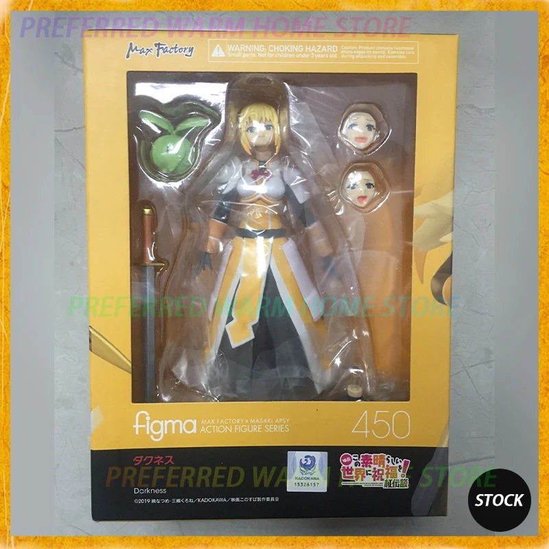 In Stock Original Figma 450 Darkness Movable Model Toys Collection God's Blessing On This Wonderful World Season Max Factory MF