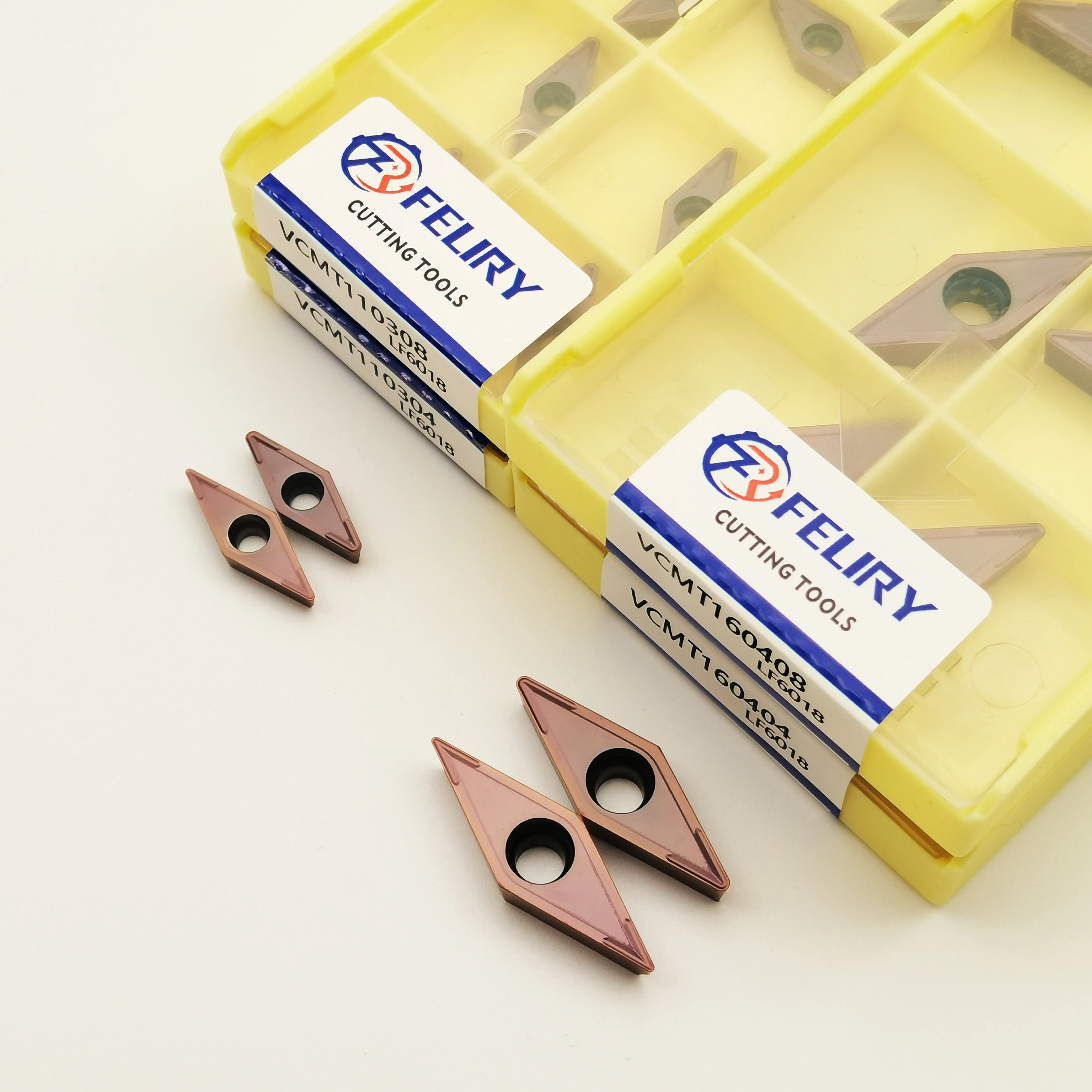 10PCS VCMT110304 08 VCMT160404 08 LF6018 high-quality carbide universal tools can process stainless steel and steel parts VCMT