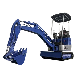 New 1.5 Ton Excavators Machine Strong Mini Excavator Backhoe Micro Digger Customization For Sale