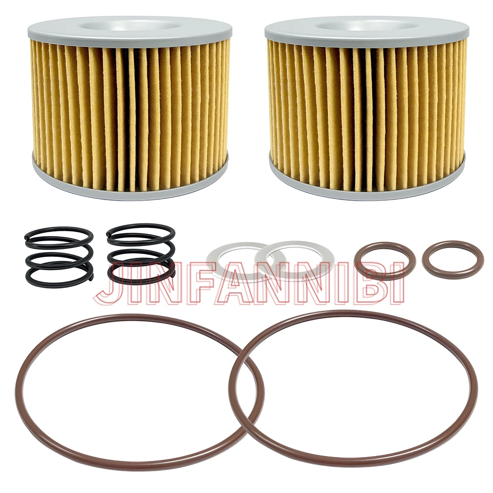 2 x Oil Filter Kit For Kawasaki Ninja 250R Eliminator 250 KZ400 550 650 750 1000