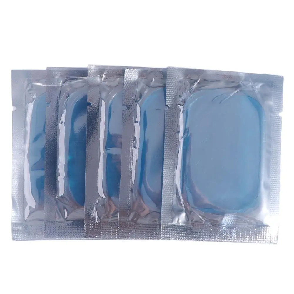 10Pcs Hydrogel Fitness Gel Pads Trainer Gel Patch Electrode Stickers EMS Trainer Gel ABS Trainer Neck Massager
