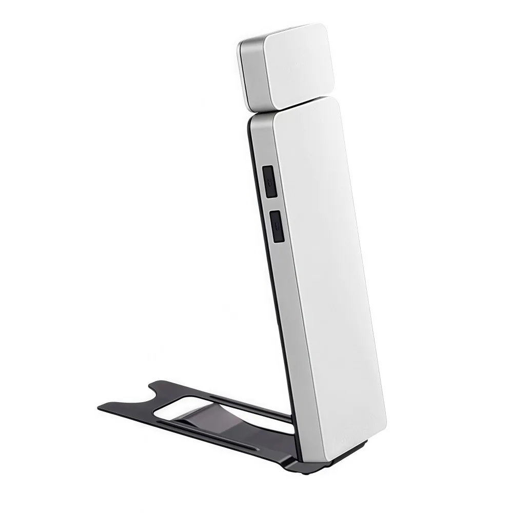 

LED Clip-On Book Light Rechargeable 3 Colors Bookmark Lamp 5 Brightness Eye-Protection Mini Book Lamp Night Bed Reading