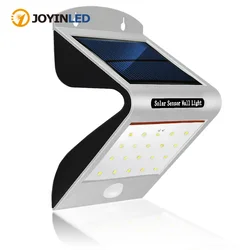 Outdoor Solar Lights LED Wall Light Waterproof Porch Light Modern LED Motion Sensor Garden Outdoor Light White solar lights