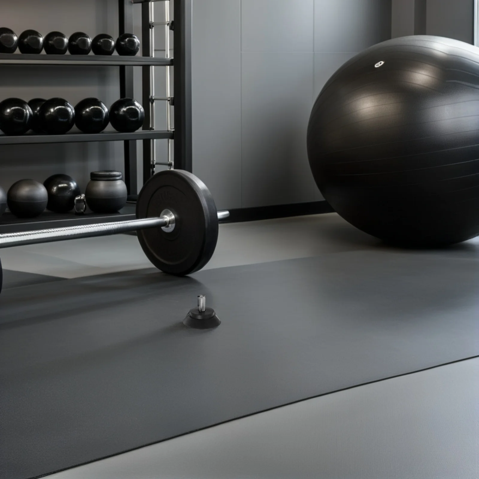 

2 Pcs Treadmill Suction Cup Foot Pads Gym Equipment Exercise Floor Mat for Bike Bikes Fitness Leveling