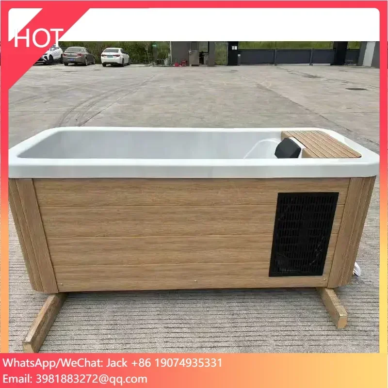 High-Quality Sports Recovery Ice Bath Tub Cold PlungeTub With Chiller and Cover For Sale