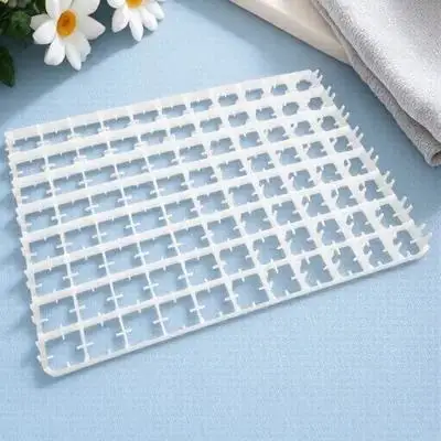 88 Pocket Egg Organizer Tray Sturdy Plastic Incubation Conta