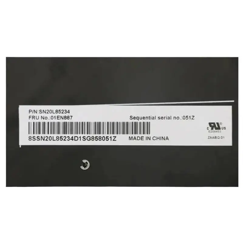 

€ 01EN887 FOR T470S S2 2nd 13 2nd US English Backlit Keyboard Silver Frame