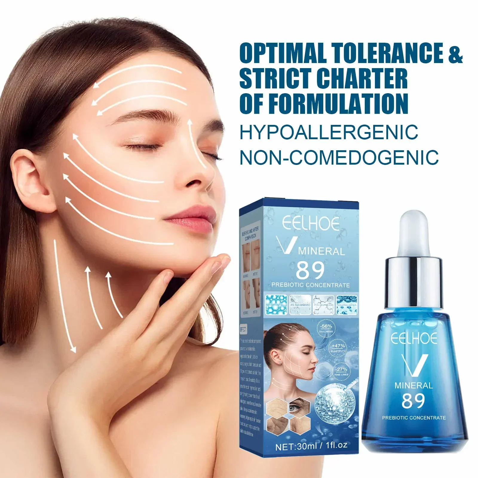 

Get Radiant Skin with V89 Concentrated Anti-Wrinkle Serum - Reduce Dull Skin and Age Spots and Hydrate Your Skin Firming