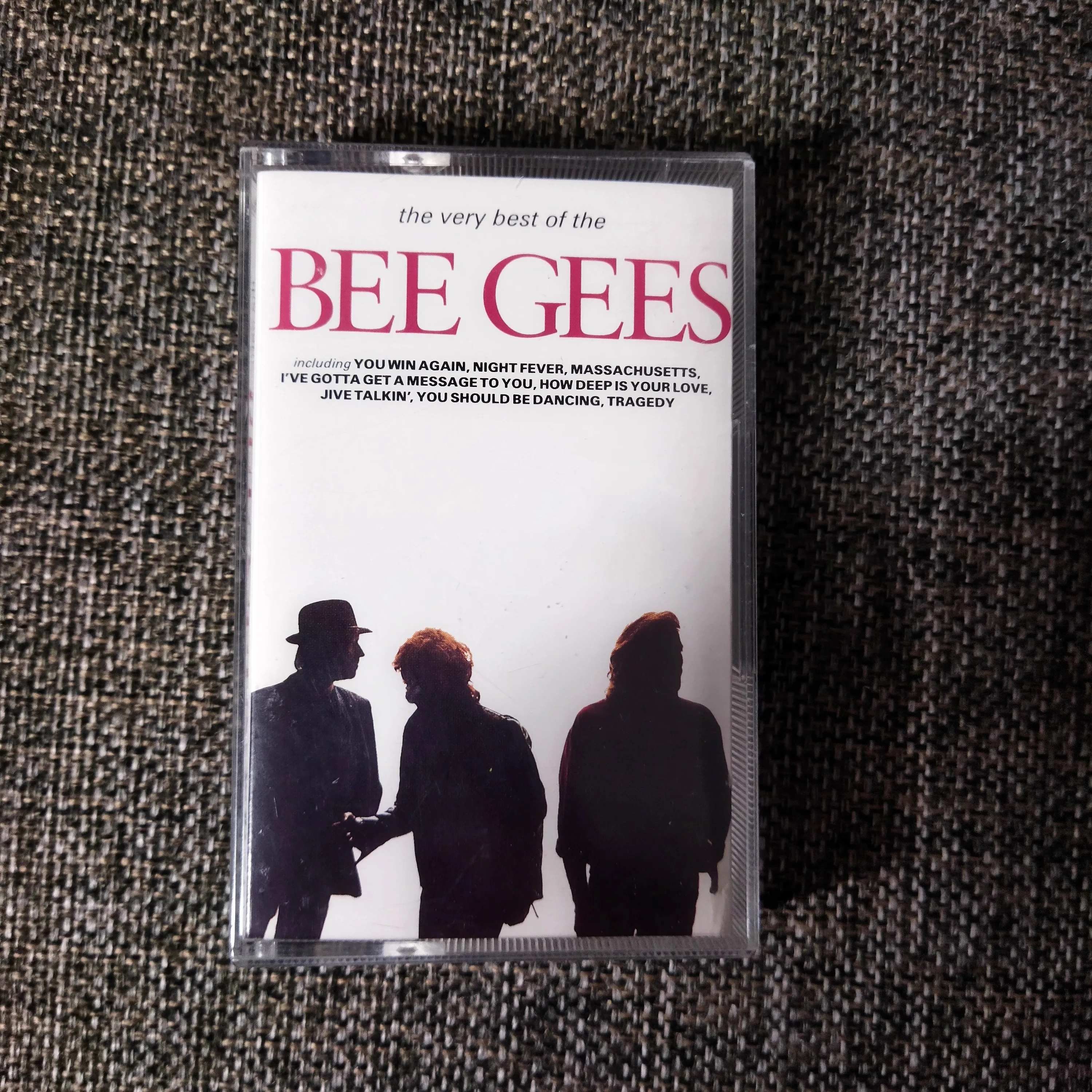 

Pop Barry Gibb Music Tape The Very Best of the Bee Gees Album To Love Somebody Cassette Cosplay Walkman Recorder Soundtracks Box