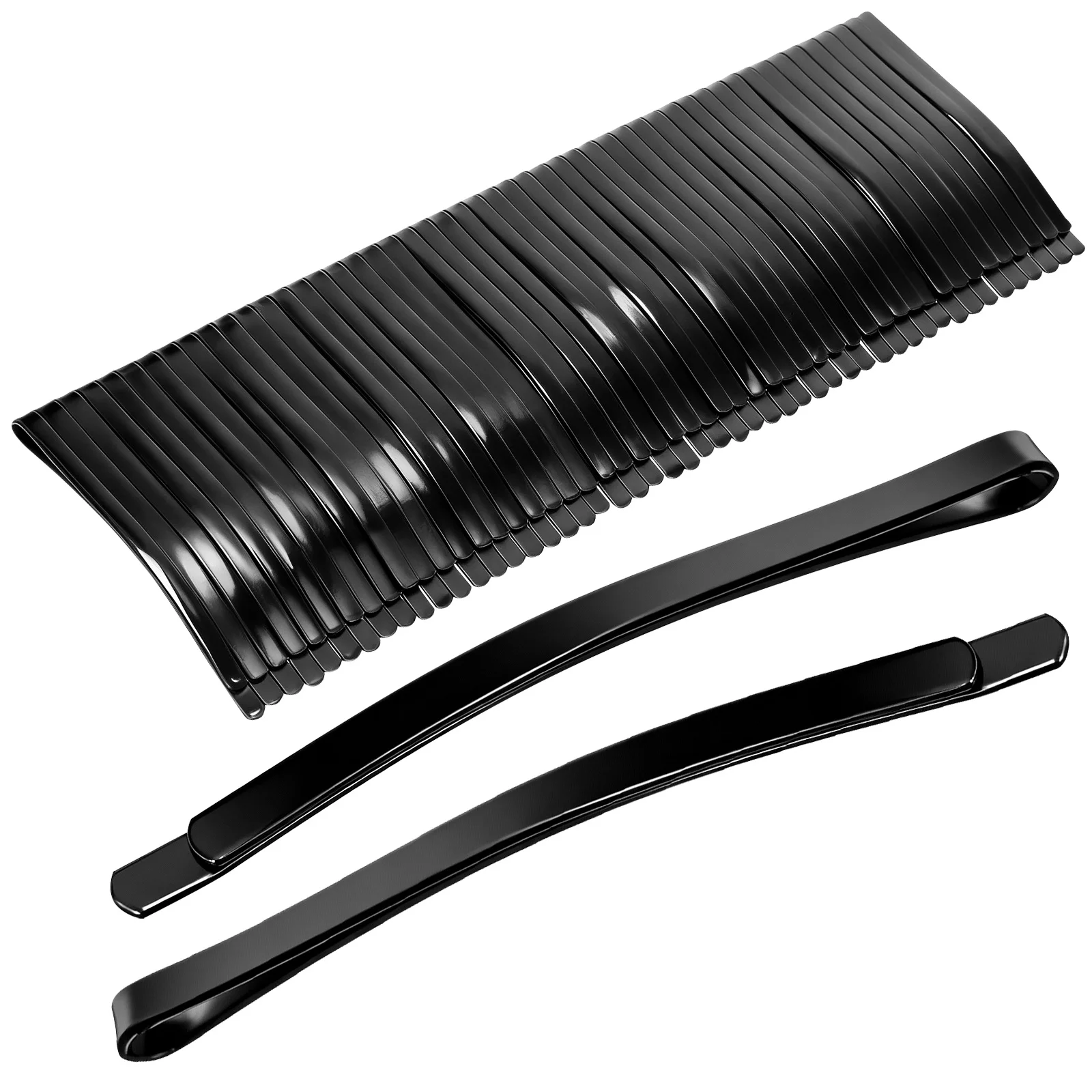

50pcs Black Metal Clips Diy Bobby Pins For Women Styling Nonslip Hair Barrettes Craft Accessories Hair Clip Materials