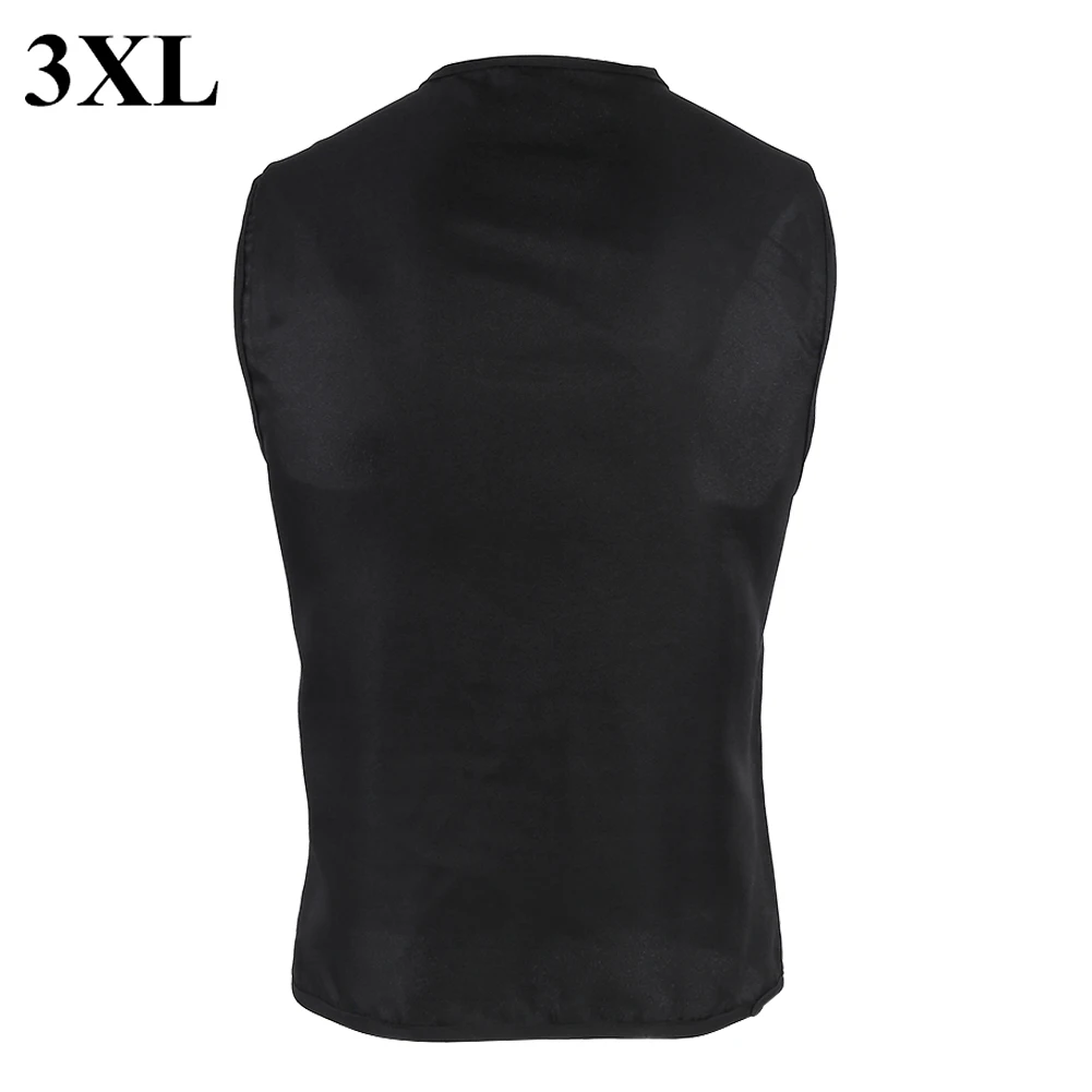 سترة صيد للرجال في الهواء الطلق سترة صيد ملابس رياضية مريحة جيوب متعددة (أسود 3XL) #5