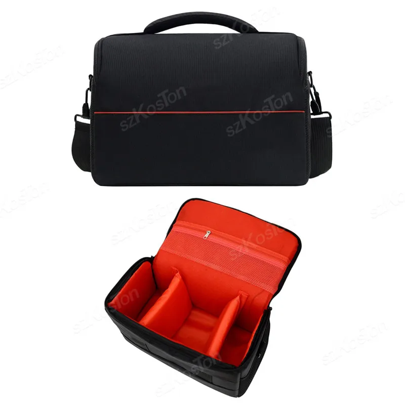 Fashion Digital DSLR Camera Bag Multi Layer Storage Photography Shoulder Bag For Canon/Nikon/Sony Lens Pouch Bag