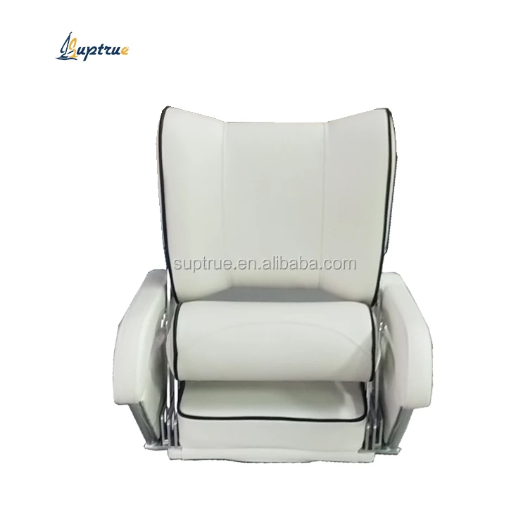 Suptrue Marine Wholesale Folding Boat Seats Custom Color Boat Seat Marine Captain Sports Boat Chairs for Yacht Speed Ship