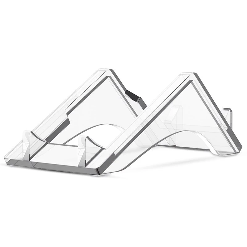Highly Recommended For Mac Mini M4/M4 Pro Compatible Vertical Stand Anti-Slip Base Acrylic Laptop Desktop Holder For Mac Mini