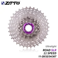 ZTTO-Cassette ultraligero para bicicleta de carretera, 11 velocidades, SLR2, 11S, 11-28T, 11-36T, rueda libre, 11-32/34T, 11V, K7, CNC, sistema HG para bicicleta de grava